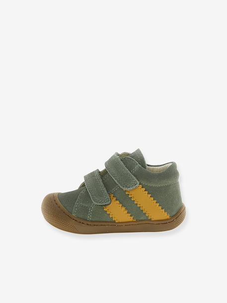 Macks Ankle Boots for Babies, NATURINO® green+navy blue 