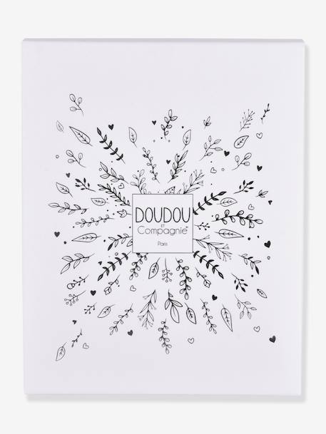 DOUDOU 25 years - SILVER BEAR - Soother clip comforter DOUDOU & COMPAGNIE silver 