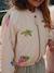 Juno KONGES SLØJD sequin pattern quilted jacket nude pink 