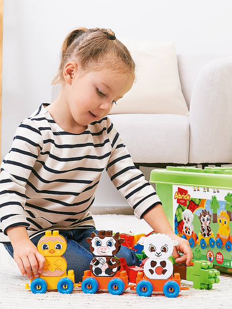 Abrick Farm Set 250 pieces ECOIFFIER multicoloured 