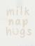 HUGGIES 4-piece newborn set beige 