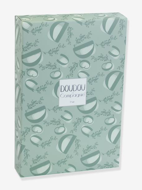 Cuddly rabbit comforter - DOUDOU & COMPAGNIE sage green 