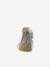 Barefoot Glitty Boots, NATURINO® brown+gold+taupe 
