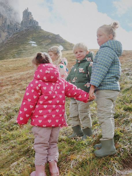 Lightweight jacket for boys, water-repellent and windproof blue 