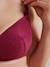 Pack of 2 embroidered lace underwired nursing bras bordeaux red 