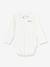 Bodysuit with Embroidered Collar, PETIT BATEAU red 