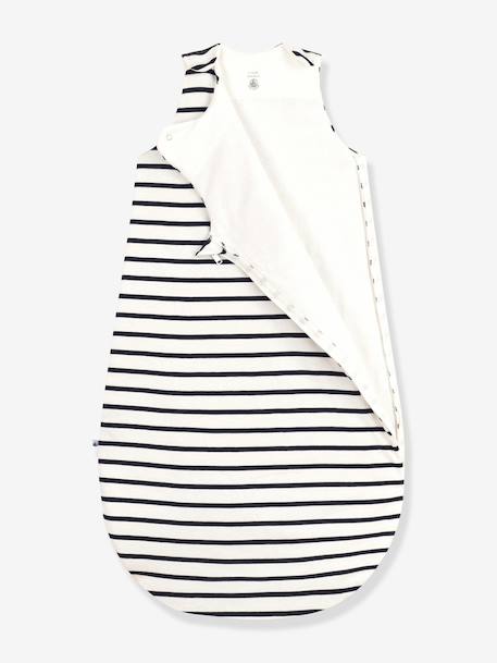 Cotton Sleeping Bag for Babies, PETIT BATEAU navy blue 