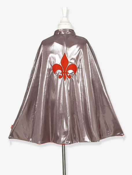 Reversible knight/dragon cape, 4-7 years, SOUZA silver 