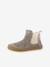 Barefoot Glitty Boots, NATURINO® brown+gold+taupe 