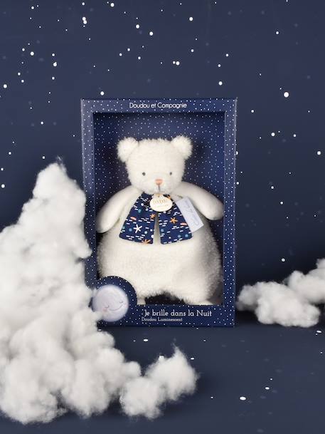 CLAIR DE LUNE - Teddy Bear 26 cm - DOUDOU & COMPAGNIE white 