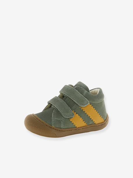 Macks Ankle Boots for Babies, NATURINO® green+navy blue 
