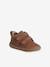 Pair of Soft Leather Boots for Babies, Designed for First Steps beige+blue+brown+electric blue+green+ocean blue+ochre+sage green+set beige+set brown+set green 