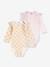 Pack of 2 long-sleeved HUGGIES bodysuits rose 