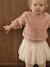 Baby sweatshirt + skirt set rosy 