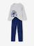Pack of 2 'Police' Velour Pyjamas for Boys navy blue 