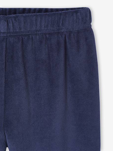 Pack of 2 Dino Velour Pyjamas for Boys caramel 