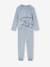 Pack of 2 'Polar Animal' Velour Pyjamas for Boys sky blue 