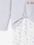 Rabbit Velour Pyjamas for Girls sky blue 