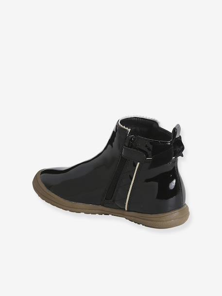 Boots with Zip for Girls, Designed for Autonomy anthracite+black+brown 