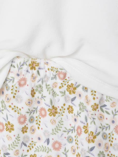 Pack of 2 Unicorn Velour Pyjamas for Girls ecru 