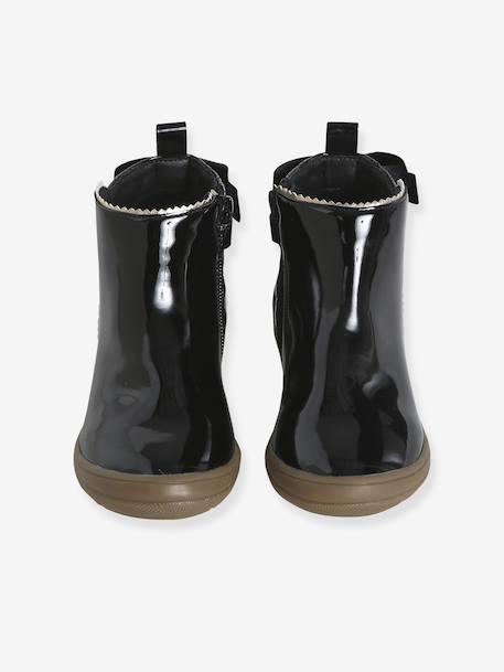 Boots with Zip for Girls, Designed for Autonomy anthracite+black+brown 