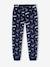 Velour Pyjamas with Printed Rocket for Boys navy blue 