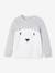 Velour Bear Pyjamas for Boys marl grey 