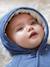 Denim Pramsuit with All-Over Print, for Newborns stone 