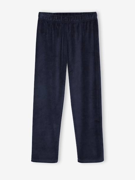 Pack of 2 'Police' Velour Pyjamas for Boys navy blue 