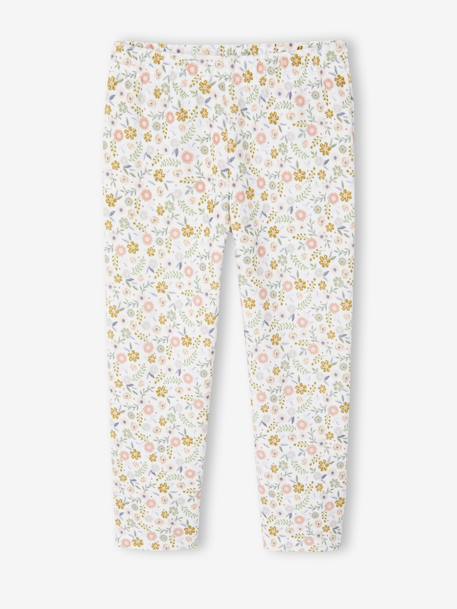 Pack of 2 Unicorn Velour Pyjamas for Girls ecru 