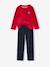 Pack of 2 'Police' Velour Pyjamas for Boys navy blue 