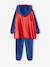 Superhero sleepsuit pyjamas: detachable cape + mask royal blue 