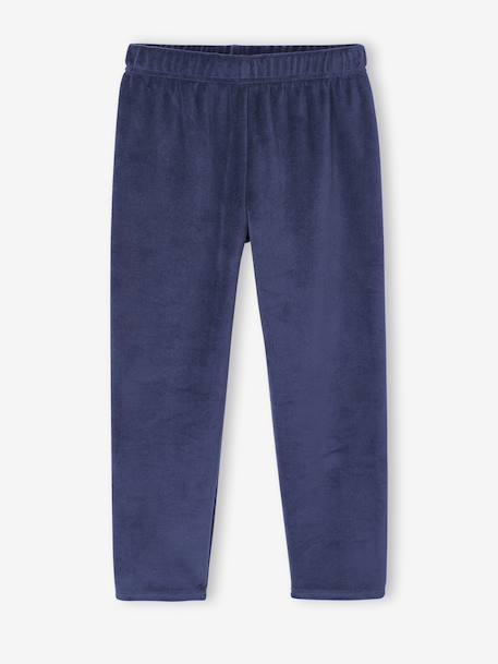 Pack of 2 Dino Velour Pyjamas for Boys caramel 