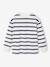 Striped Long-Sleeved T-Shirt for Boys bordeaux red+ecru+night blue 