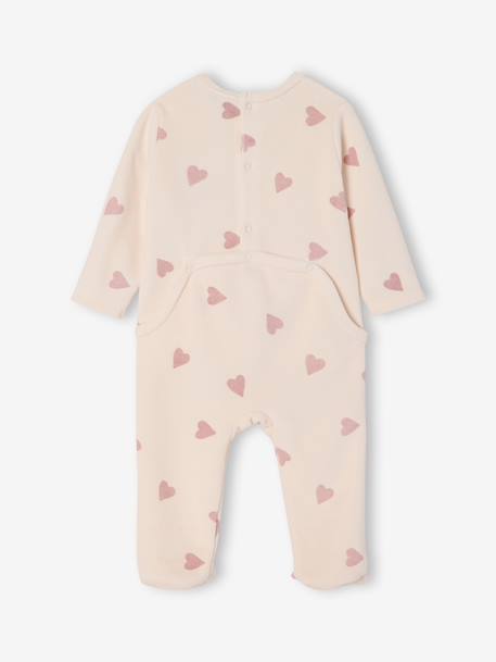 Pack of 2 Marie velvet sleepsuits soft lilac 