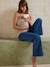 Skin-to-Skin Band in Organic Cotton* for Parents/Baby marl beige 