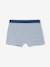 Pack of 5 Plain & Striped Boxer Shorts for Boys multicoloured 