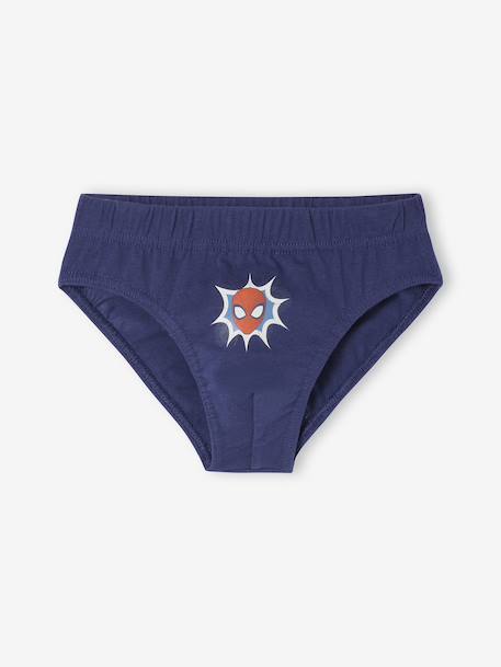 Pack of 5 Spider-Man Briefs for Boys chambray blue 