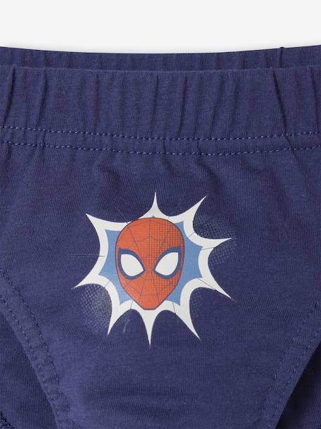 Pack of 5 Spider-Man Briefs for Boys chambray blue 