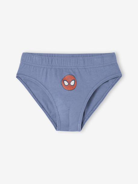 Pack of 5 Spider-Man Briefs for Boys chambray blue 