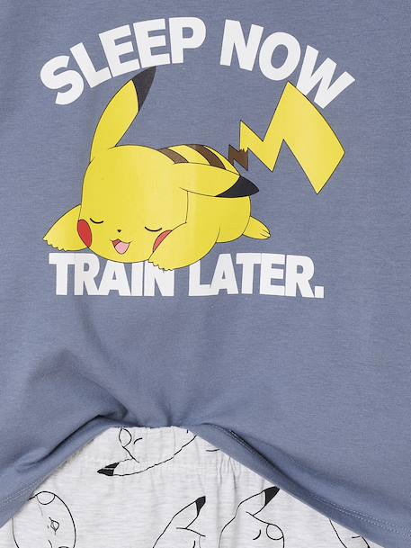 Pokemon® Pikachu Pyjamas for Boys grey blue 