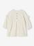 Set for Newborns: Dress + Headband with Heart Prints ecru 