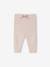 Knitted Trousers for Newborns mauve 