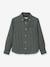 Gingham Flannel Shirt for Girls, CYRILLUS green 