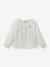 Cotton Muslin Shirt for Girls, CYRILLUS ecru 