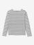 Organic cotton striped t-shirt for boys CYRILLUS blue 