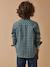 Boy's CYRILLUS brushed cotton shirt blue 