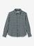 Boy's CYRILLUS brushed cotton shirt blue 