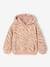 Hooded Sherpa Sweatshirt for Girls ecru+rosy 