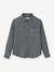 Boy's gingham flannel shirt CYRILLUS green 